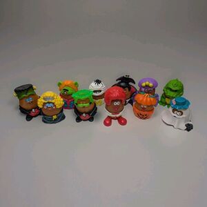 McDonald's Halloween Chicken McNugget Buddies 11 Figurine Lot 90s Happy Meal